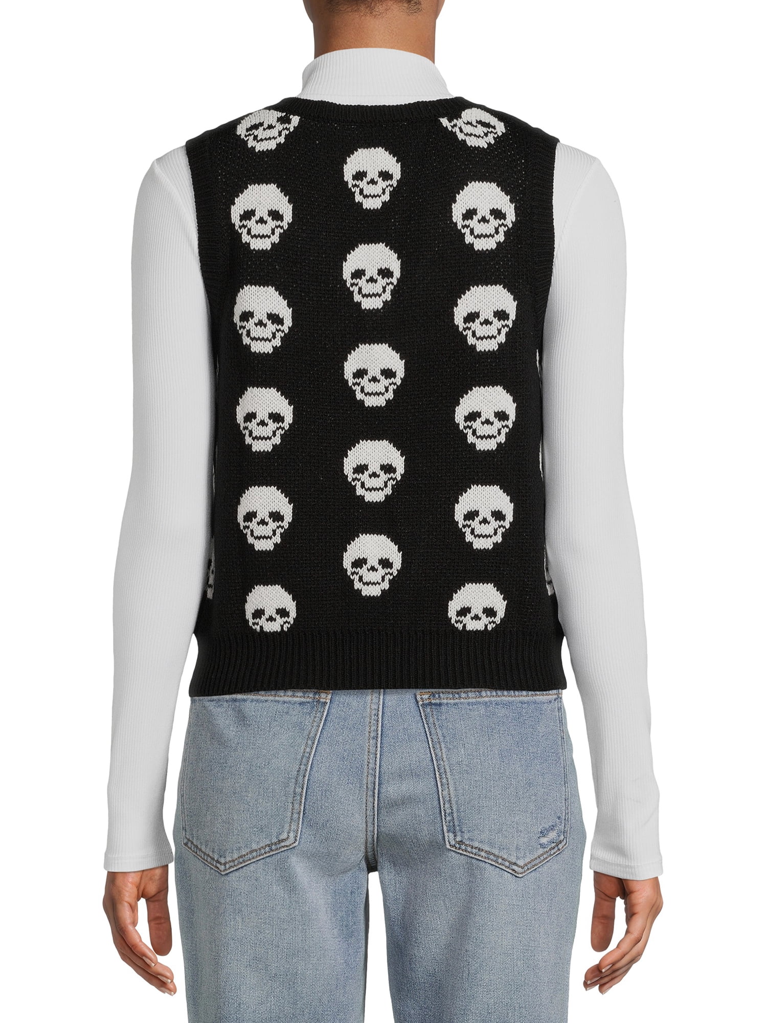No Boundaries Women’s V-Neck Sweater Vest