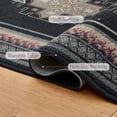 thumbnail image 6 of TURCURNO 8x10 Black Area Rugs for Living Room, Persian Oriental Distressed Stain Resistant Durable Rug for Office Bedroom Kitchen, 6 of 11