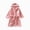 R253-Pink, variant on NOLDARES Girls Boys Fleece Hooded Robes Kids Warm Bath Robe for Girls Soft Fuzzy Bathrobe,Pink,5-6 Y