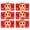 Style:TX224, variant on 6Pcs Redness Envelopes for Traditional Spring Festival Cartoon 2025 Snake Year Money Packets Hongbao for New Year