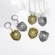 thumbnail image 3 of Broche de oso de juguete periférico de juego, colgante de collar de Halloween con escudo de bronce vintage, insignia de metal, 3 of 5