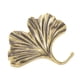 thumbnail image 2 of Perilla de gabinete con forma de hoja de ginkgo, herrajes para gabinetes, elegante tirador de tocador Retro, 2 of 9