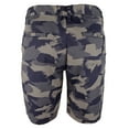 thumbnail image 2 of A|X ARMANI EXCHANGE mens Stretch Twill Bermuda Shorts, Navy Blazer Camo, 30 Regular US, 2 of 5