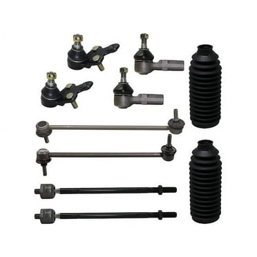 Front Ball Joint Sway Bar Link Tie Rod End Kit - Compatible with 1998 - 2003 Toyota Sienna 1999 2000 2001 2002