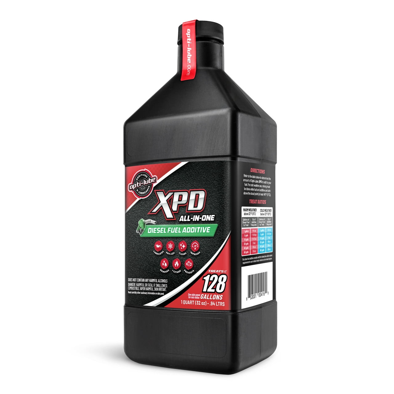 Opti-Lube XPD Diesel Fuel Additive, 1 qt, Lubricity, Cetane