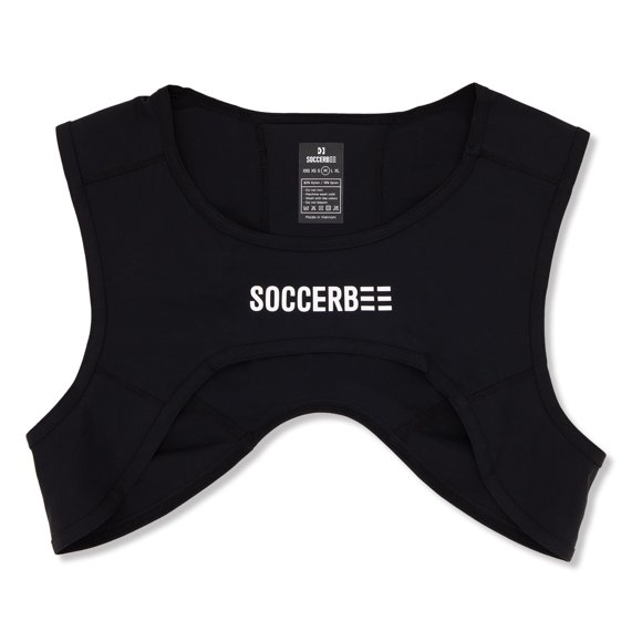 Chaleco SOCCERBEE X-Vest talla extra pequeña con bolsillo para rastreador GPS