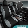 thumbnail image 2 of Cubiertas para Asientos de Auto Skechers de Cuero con Tecnología GOGA Mat Impermeables Gris, 2 of 8