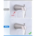 thumbnail image 3 of El adaptador Tub Spout OrgCreator se adapta a tubos 3/4 IPS y 1/2 IPS, 3 of 8