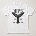 thumbnail image 3 of Free Bird Eagle Graphic T-Shirt, Unisex Classic Fit Cotton Tee, 3 of 9