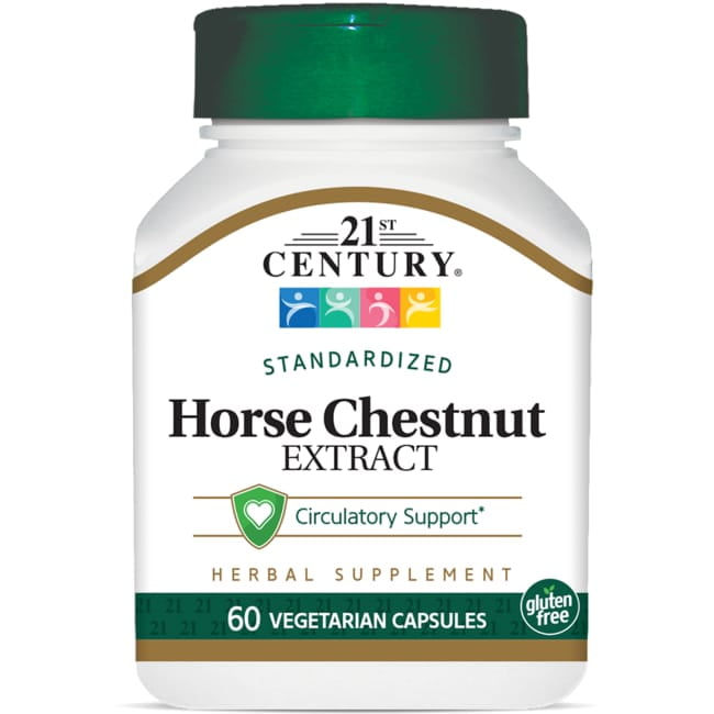 21st Century Horse Chestnut Extract Capsules, 600 mg, 60 Count