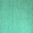 thumbnail image 1 of Ahgly Company Indoor Square Solid Turquoise Blue Modern Area Rugs, 3' Square, 1 of 4