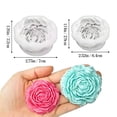 thumbnail image 2 of Bougie en Silicone Résine Florale 3D - Convient pour Fabriquer des Savons Résine Époxy et Plâtre, 2 of 5