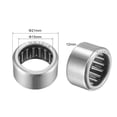 thumbnail image 2 of Uxcell Needle Roller Bearings, Open End, Stamping Steel Drawn Cup Metric 15mm x 21mm x 12mm/ 0.59" x 0.83" x 0.47", 2 of 5