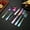 Multicolor, variant on Stainless Steel Cutlery Set 6-Piece - Silver Silverware for Dinner, Restaurant, Home Use (Dishwasher Safe)