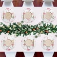 thumbnail image 3 of 15 Inch Round Grid Plate Mats Heat Non-Slip Resistant PVC Placemats for Kitchen Dining Table Decor Cute Flamingo Pattern 6PCS, 3 of 5
