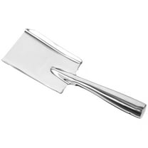 GOOHOCHY  Stainless Steel Small Square Spatula Survival Shovel Thicken Garden