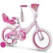 Huffy 16 Disney Princess Kids Bike, Fits Riders 35 - 40, Pink, Child, Girls