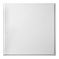 thumbnail image 4 of Genesis 2ft x 2ft White Stucco Pro Revealed Edge Ceiling Tiles - Easy Drop-in Installation - Waterproof, Washable and Fire-Rated - High-Grade PVC to Prevent Breakage - Package of 12 Tiles, 4 of 7
