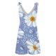 thumbnail image 5 of Mameluco de bolsillo con estampado informal para mujer Mono corto sin mangas con vendaje Mono Fridja  fhjkhfk460389, 5 of 6