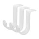 thumbnail image 1 of 3 extensores de soporte para barra de cortina, resistentes y ajustables, para pared de casa y oficina., 1 of 7