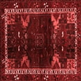 thumbnail image 1 of Ahgly Company Indoor Square Animal Red Traditional Area Rugs, 7' Square, 1 of 4