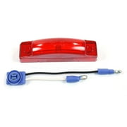 Grote 65512 Red SuperNova 3 Thin-Line LED Clearance Marker Light (47242 + 66930)