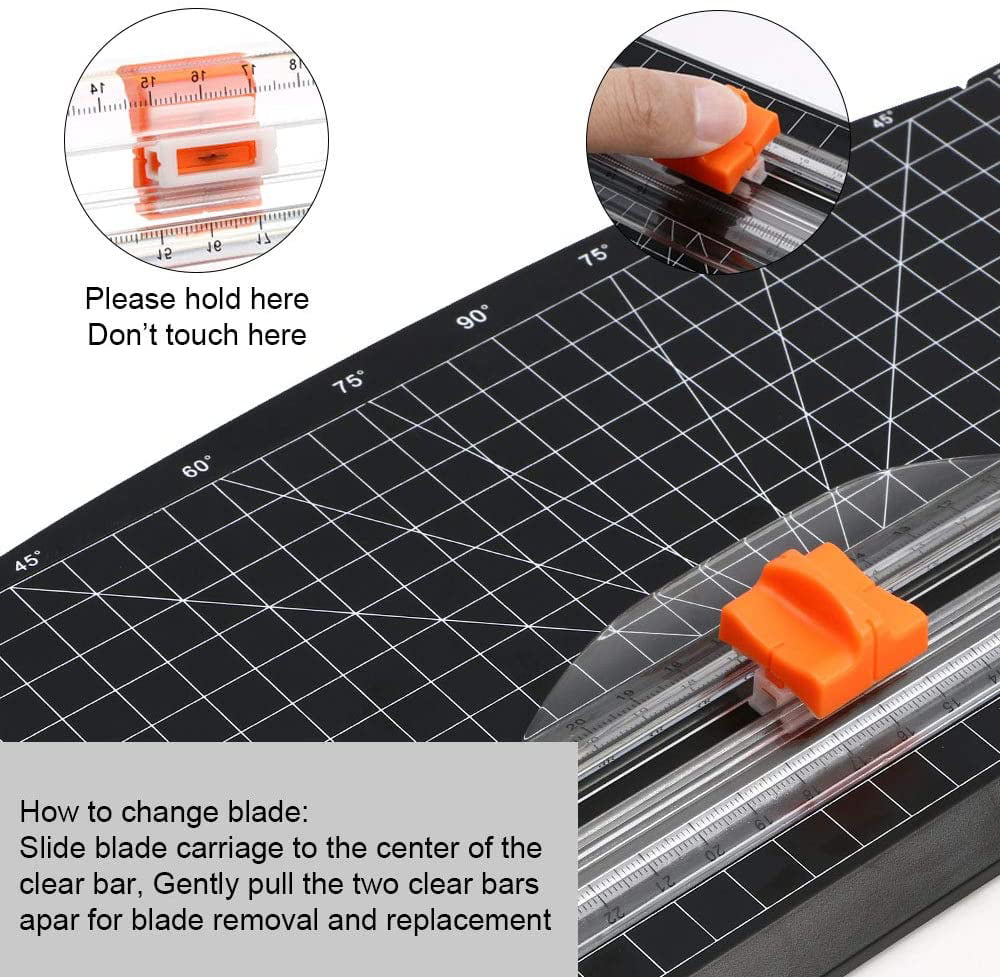 Portable A4 Precision Paper Photo Trimmers Ruler Cutter Cutting Scrapbook Blade 