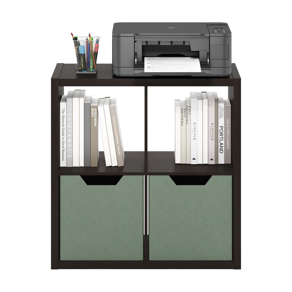 Furinno Cubicle X-Shelf Cube Organizer Insert, Wit
