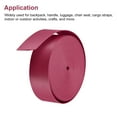 thumbnail image 4 of Flat Nylon Webbing Strap for Backpack, Luggage-rack, Outdoor and Indoor Use, High Strength and Durable Material Dark Red, 4 of 6