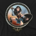 thumbnail image 2 of Wonder Woman Movie T-Shirt Battle Pose Unisex Graphic Tee For Men & Women, 2 of 7