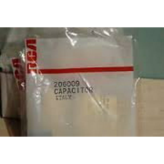 206009 RCA REPLACEMENT PART CAPACITOR ( 1 PIECE) - 206009