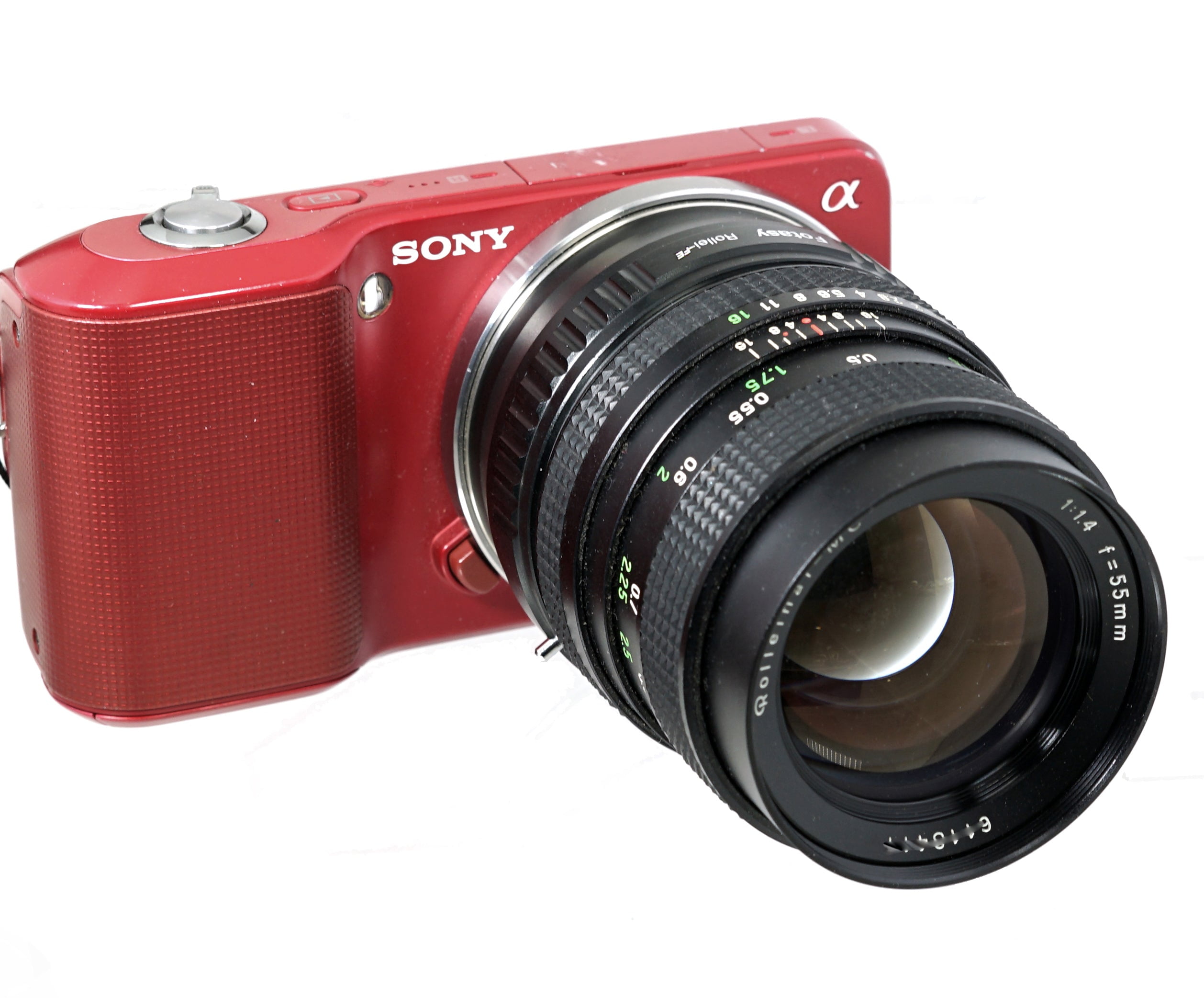 Buy Fotasy Rollei QMB SL 35 Lens to Sony EMount Mirrorless Camera Adapter, Compatible with a7