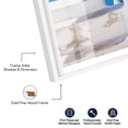 thumbnail image 4 of Marine Mew Shadowbox Print Travel Art Prints by Notoriart, White Frame, 37 x 55, 4 of 7