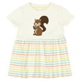 thumbnail image 3 of Inktastic Squirrel Girls Baby Dress, 3 of 5