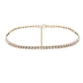 thumbnail image 1 of Bling Mujeres Rhinestone Diamker Choker Collar Crystal Wide Cuello JoyerÃ­a Partido Maya's Grace JoyerÃ­a, 1 of 1
