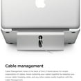 thumbnail image 4 of elago L3 Stand [Silver] - [Premium Aluminum][Prevents Bad Posture][Natural Heat Sink] - for Laptop Computers, 4 of 8