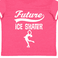 thumbnail image 4 of Inktastic Future Ice Skater Girls Skating Boys or Girls Toddler T-Shirt, 4 of 5