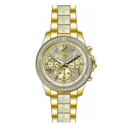 Invicta Women's Angel 20511 Gold Stainless-Steel Swiss Quartz Watch