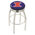 thumbnail image 7 of 30" L8C3C - Chrome Minnesota Swivel Bar Stool with 2.5" Ribbed Accent Ring by Holland Bar Stool Company, 7 of 7