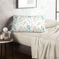 thumbnail image 6 of Daiia Cute Tennis Rackets Bedding Waterproof Pillow Protector Zippered Queen – Bed Bug Proof Pillow Encasement-14"x20", 6 of 6