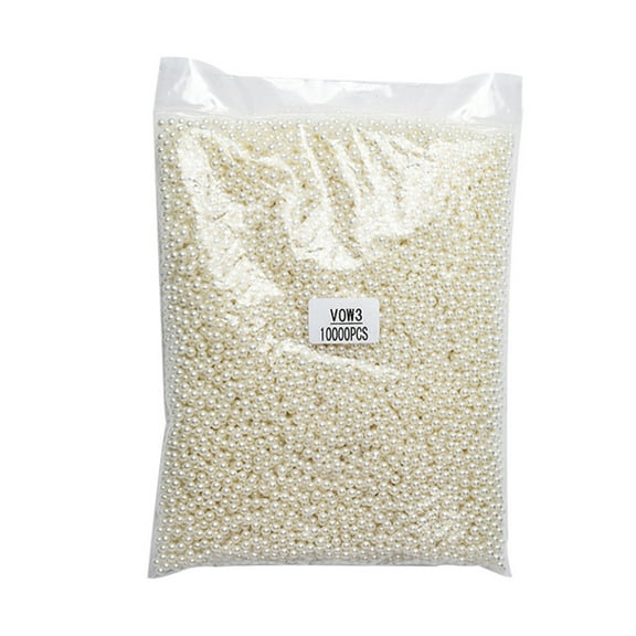 10000 Nails Art Beads,Flat Back Half Round Nail Pearls,Nails Art Accessories