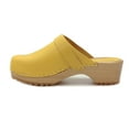 thumbnail image 3 of BJORK Wooden Open Back Clog Grip Sole (Mustard, EU-39), 3 of 9