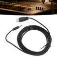 thumbnail image 3 of 3.5 Sound Plug to MIDI 8 Core Cable, Professional Design, 9.8ft Length, PVC Wire, for Musical Instrument, Sound Equipment, 3 of 7