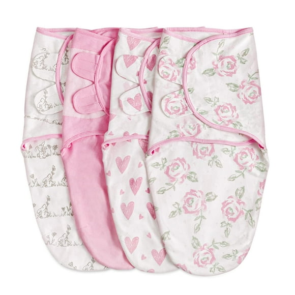Manta Swaddle Soarwg para bebés de 0 a 3 meses, paquete de 4