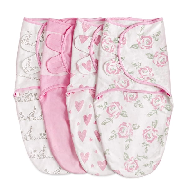 Manta Swaddle Soarwg para bebés de 0 a 3 meses, paquete de 4