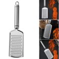thumbnail image 2 of Râpe à Fromage Trancheuse en Acier Inoxydable Carrée Prise en Main Confortable Râpe Grossière avec Boucle de Suspension à Main pour Cuisine, 2 of 8