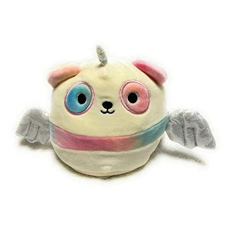 SQUISHMALLOWS FlipAmallows 5 Pei The Panda and Hudson The Unicorn