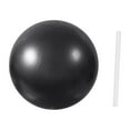 thumbnail image 4 of AMLESO 4xSmall Pilates Ball Heavy Duty Workout Ball for Home Gym Balance Black, 4 of 10