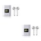 thumbnail image 3 of Estuche de carga Bluetooth 5.0 Bearachild Auricular In-Ear Estéreo Manos libres inalámbrico 2piezas plata, 3 of 5