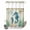 SeahorseXF0785, variant on No Hook Shower Curtain with Built-in Rings - Beach Coastal Theme Washable Waterproof Fabric Bathroom Curtains for Hotel,Rentals, Stall 36 X 72 Inch , Vintage Sea Turtle
